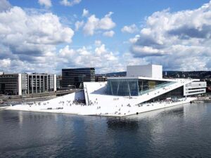 Operahuset i Oslo, som HAI Horsens har varit med och byggt.