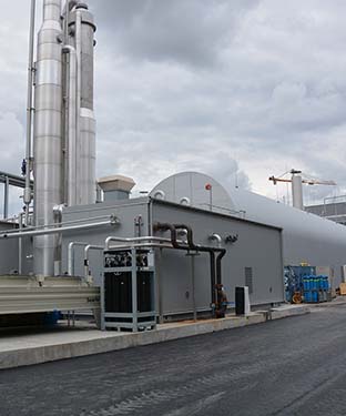 Biogasanläggning i Jönköping.